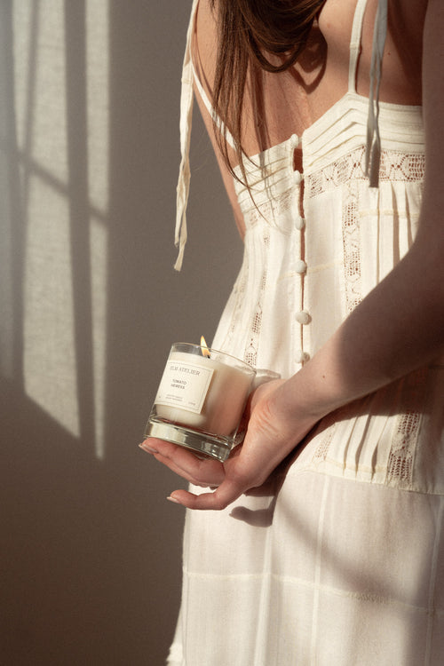 Tomato Heiress Candle